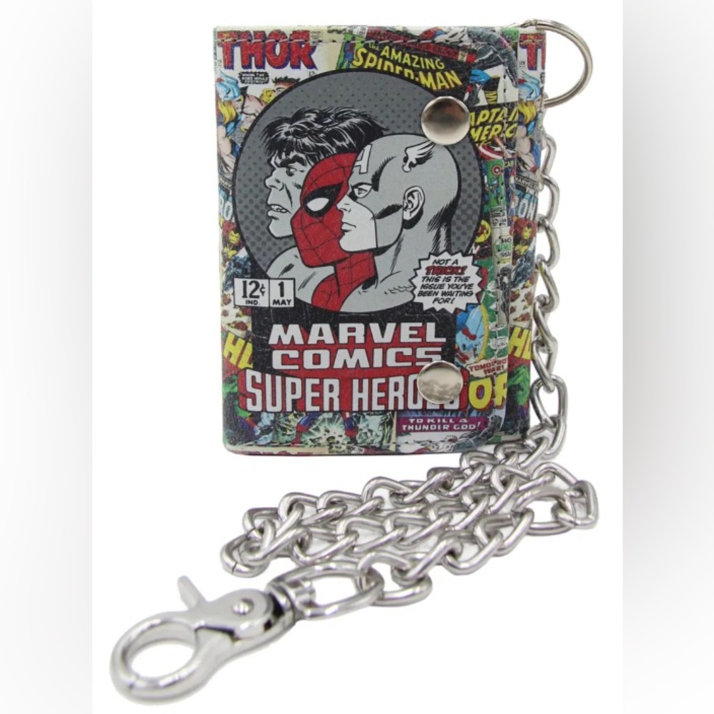 Super Heroes Chain Wallet